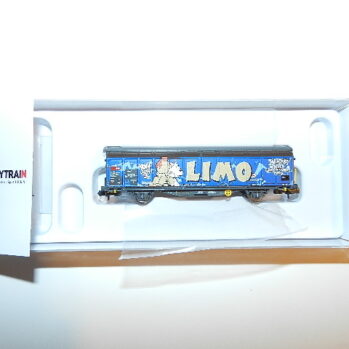 Hobbytrain H24667 - Schiebewandwagen Hbbillns SBB, Ep.VI, Graffiti-Serie (5) Spur N