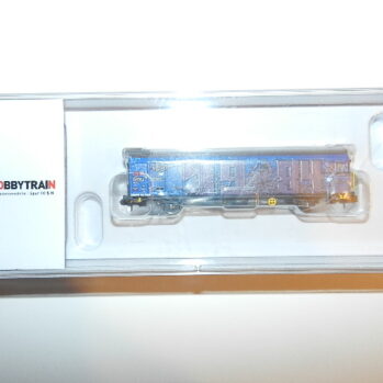 Hobbytrain H24666 - Schiebewandwagen Hbbillns SBB, Ep.VI, Graffiti-Serie Zukunf ist Luxus Spur N