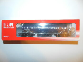 Rivarossi HR6666 - WASCOSA, 4-achs. Kesselwagen, blaue Farbgebung, Ep. VI