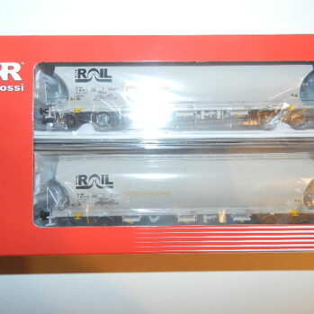 Rivarossi HR6675 H0 2er Set Getreidesilowagen,ATRI-Rail, Ep. V-VI