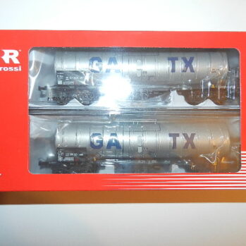 Rivarossi HR6667,set 2tlg. 4-achs. Kesselwagen, GATX, Ep. VI