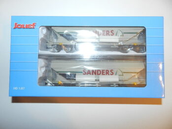 Jouef J6312 H0 2er Set Getreidesilowagen,SANDERS, Ep. V
