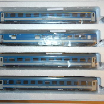 ACME 55133 - MAV Set 4-teilig Reisezugwagen InterCity "Drava" Ep. V