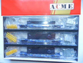 ACME   45153 - FS Set Flachwagen Typ Sgnss 60`Ep.6, mit Stützen für Brammentransporte - Set B