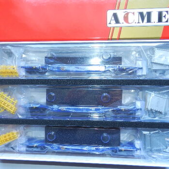 ACME   45153 - FS Set Flachwagen Typ Sgnss 60`Ep.6, mit Stützen für Brammentransporte - Set B