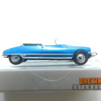Brekina 14235 Citroen DS Cabrio geöffnet, blau metallic
