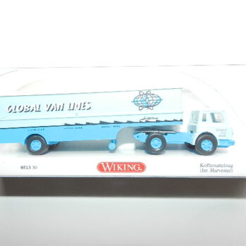 Wiking  0513 30 Koffersattelzug Int. Harvester "Global Van Lines"  051330
