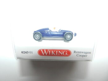 Wiking 0243 01 Rennwagen Cooper - schwarzblau 024301