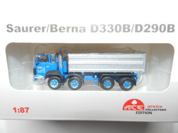 SwissLine ACE Modelle 85.002311  Saurer D330B F8x4 Kipper "VonArx Peseux"