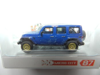 Herpa  87MC000013  MicroCity: Jeep Wrangler, blau (ab 2017)