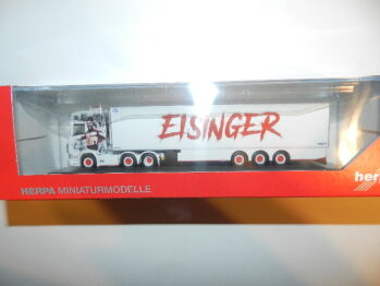 Herpa  122306 Scania CS 20 HD Kühlkoffer-Sattelzug "Eisinger"