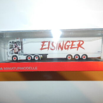 Herpa  122306 Scania CS 20 HD Kühlkoffer-Sattelzug "Eisinger"