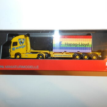 Herpa 317436 Volvo FH GL XL 2020 Container-Sattelzug "acargo/Hapag Lloyd" (Hamburg)