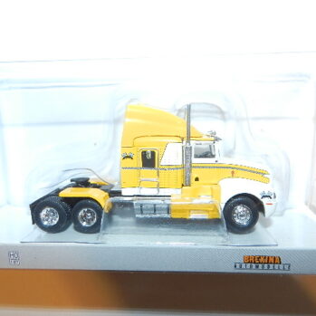 Brekina 85927 - Kenworth T 600 gelb, weiss, 1984