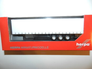 Herpa 076302-002 Gardinenplanenauflieger 3achs (Krone)