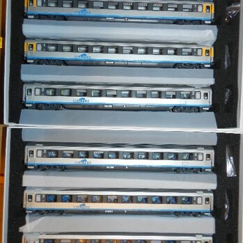 LS Models 47400 6er Set EC-Personenwagen, Cisalpino, Ep.V