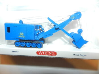Wiking  0897 07 Menck-Bagger - enzianblau  089707