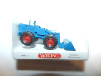 Wiking  0651 11 Radlader (Hanomag) - azurblau 065111