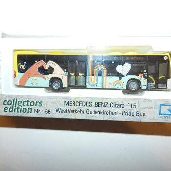 Rietze  73519 - Mercedes-Benz Citaro ´15 WestVerkehr Geilenkirchen- Pride Bus