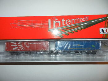 ACME 40494 - Containertragwagen Sggmrss 90, PKP-Cargo, Ep.V-VI 'Unit45'