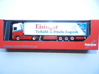 Herpa  318594 Scania CS 20 HD Kühlkoffer-Sattelzug "Eisinger"