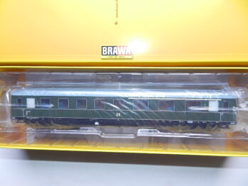 BRAWA 51070 Personenwagen AB4üe, DR, Ep. III ,Schürzenwagen mit Innenbeleuchtung