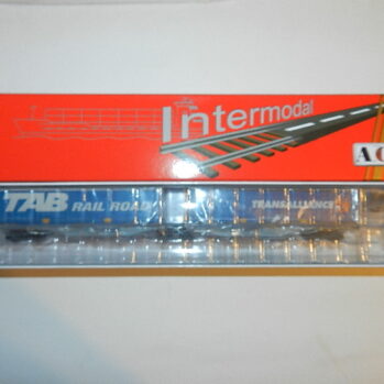 ACME 40495 - Containertragwagen Sggmrss 90, Ermewa  Ep.V-VI "TAB / Transalliance"