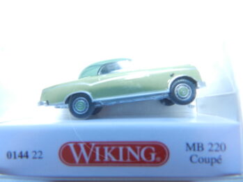 Wiking 0144 22 MB 220 Coupé - hellgrün  014422