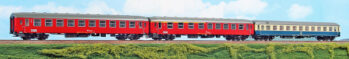 ACME 55320 - 3er Set Personenwagen 'Nord-West-Express', DSB/DB, Ep.V, Set-A