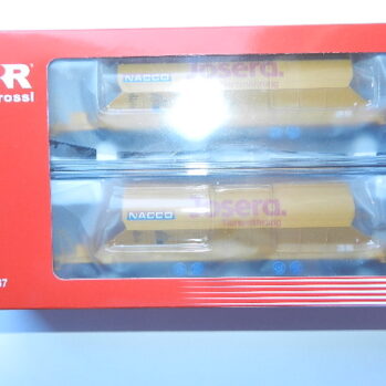 Rivarossi HR6546 - 2er Set Schwenkdachwagen Taoos, NACCO, Ep.VI 'Josera'