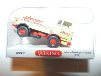 Wiking 0509 05 Schwerlastzugmaschine MB  "Pieper"  050905
