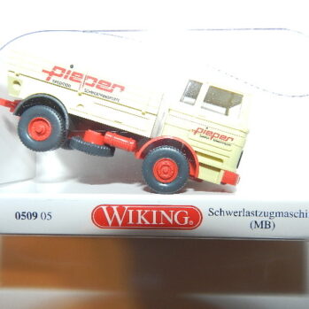 Wiking 0509 05 Schwerlastzugmaschine MB "Pieper" 050905