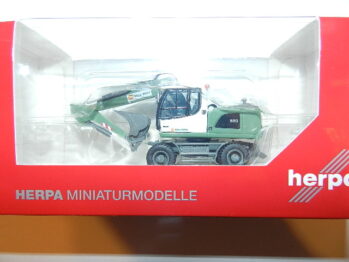 Herpa 318303 Liebherr Mobilbagger A920 "Max Wild" (Baden-Wuerttemberg/Berkheim)