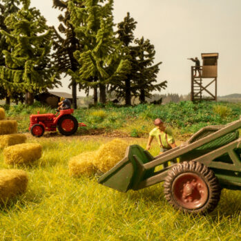 NOCH 07461 - Strohballen 36 Stück, 0,5 x 0,8 x 1,2 cm