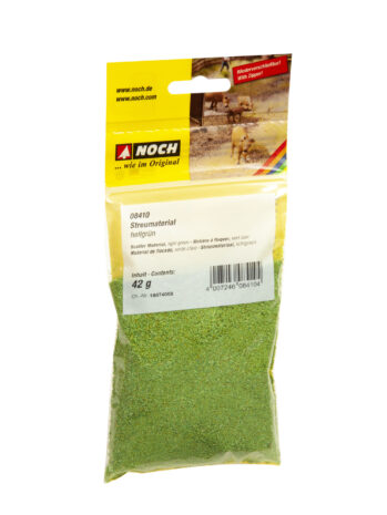 NOCH 08410 - Streumaterial hellgrün, 42 g Beutel