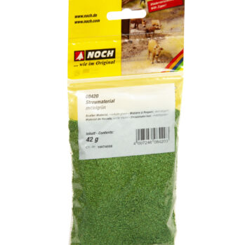 NOCH 08420 - Streumaterial mittelgrün, 42 g Beutel
