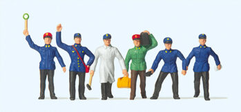 Preiser 10010 - H0 Bahnpersonal