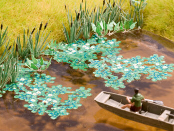 NOCH 14114 - Seerosen Gesamtfläche ca. 60 cm 2