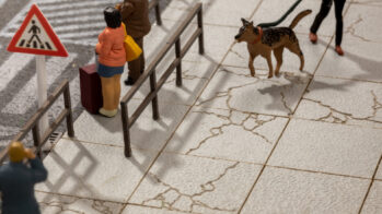 NOCH 14237 - Großformat-Beton-Platten 40 Stück, 2,3 x 2,3 cm