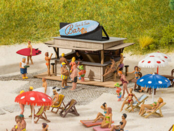 NOCH 14260 - Strandbar 7,6 x 5 cm 4,9 cm hoch