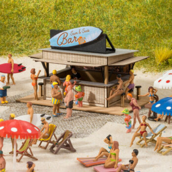 NOCH 14260 - Strandbar 7,6 x 5 cm 4,9 cm hoch