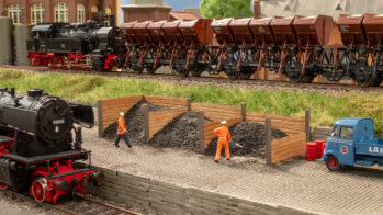 NOCH 14615 - Kohlebansen 7,5 x 2,5 cm, 1,4 cm hoch