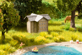 NOCH 14347 - Bienenhaus 4,9 x 4,9 cm, 3,6 cm hoch