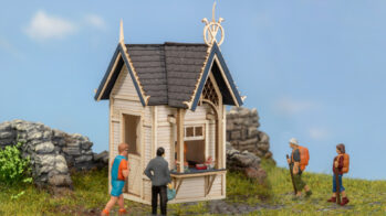 NOCH 14383 - Souvenirstand 2,7 x 2,7 cm, 5,8 cm hoch