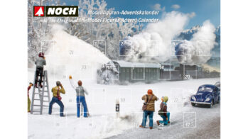 NOCH 45998 - Figuren-Adventskalender Inhalt: 28 Figuren