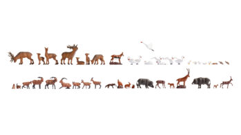 NOCH 16053 - Mega-Spar-Set "Wildtiere" 45 Figuren