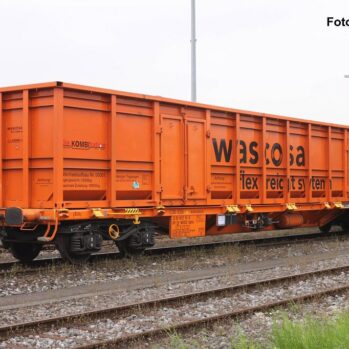 PIKO 24553 - Containertragwagen Sgnns CH-Wasco VI NH26 VO