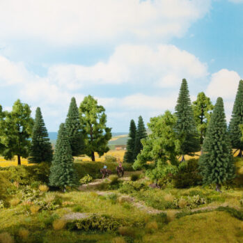 NOCH 24620 - Mischwald 8 Stück, 10 - 14 cm hoch