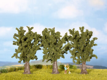 NOCH 25150 - Bergahorne 3 Stück, 9 cm hoch