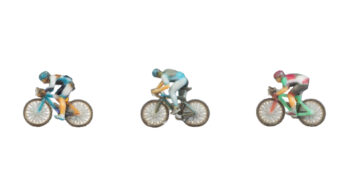 NOCH 35833 - Rennradfahrer 3 Figuren